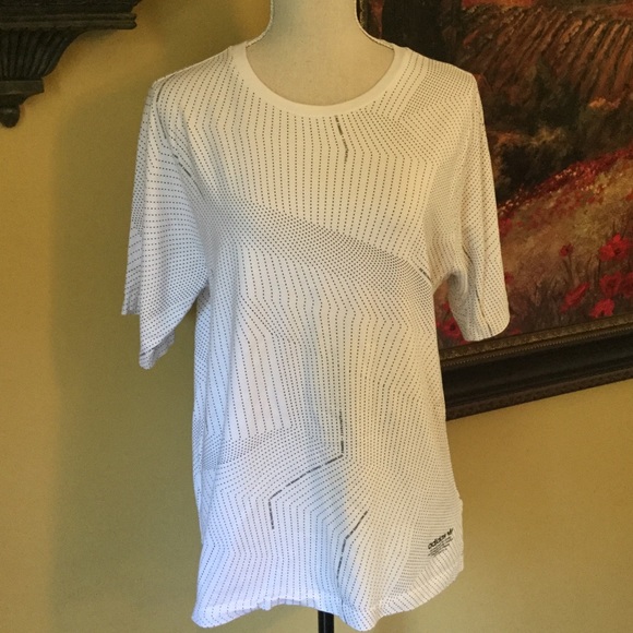 Adidas- “The Brand With The 3 Stripes” Tee. Size S - Picture 1 of 8